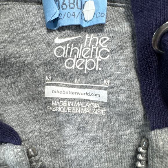 Vintage Nike ‘The Athletic Dept’ Zip-up Hoodie Sz Med - Picture 3 of 8